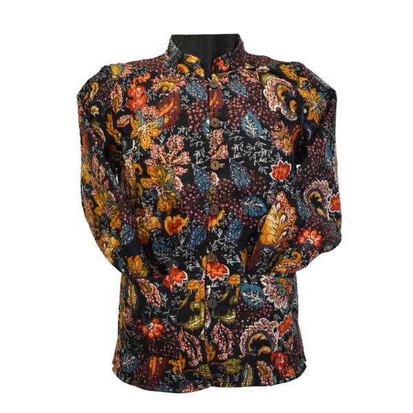 Veste Réversible Femme en Coton Matelassé