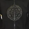 Veste Sweat Polaire Femme à Capuche « Mandala Sacré »