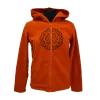Veste Sweat Polaire Femme à Capuche « Mandala Sacré »