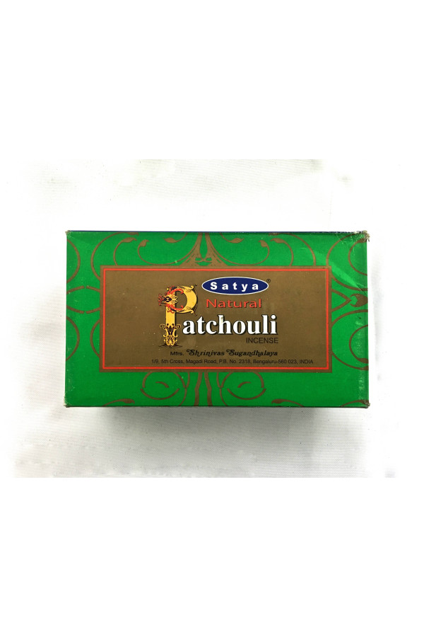 Encens Satya - Parfum Patchouli - Boîte Neuve