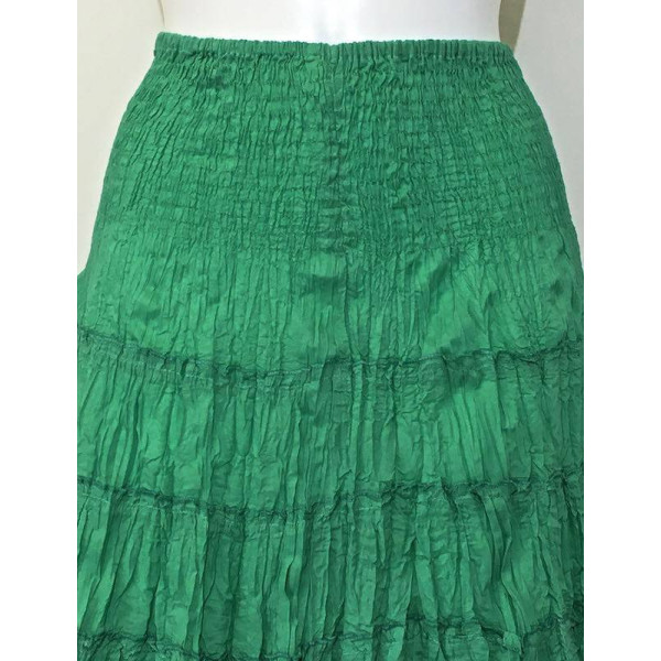 Jupe Midi Coton Esprit Chiffon